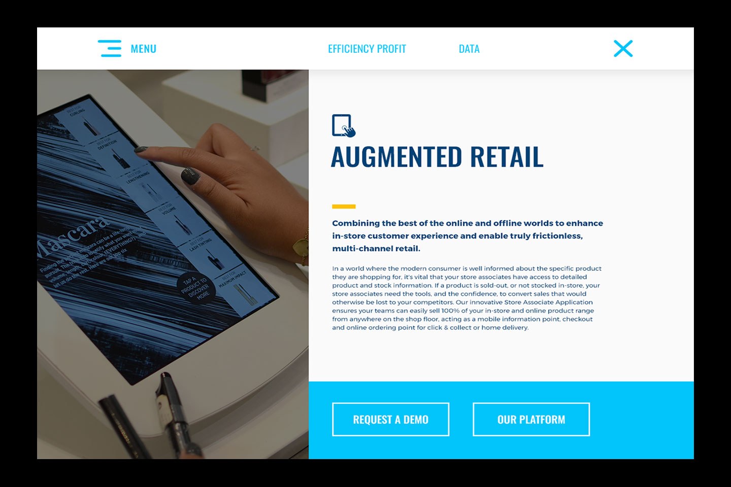 Scoop Retail store associate app, 2017
